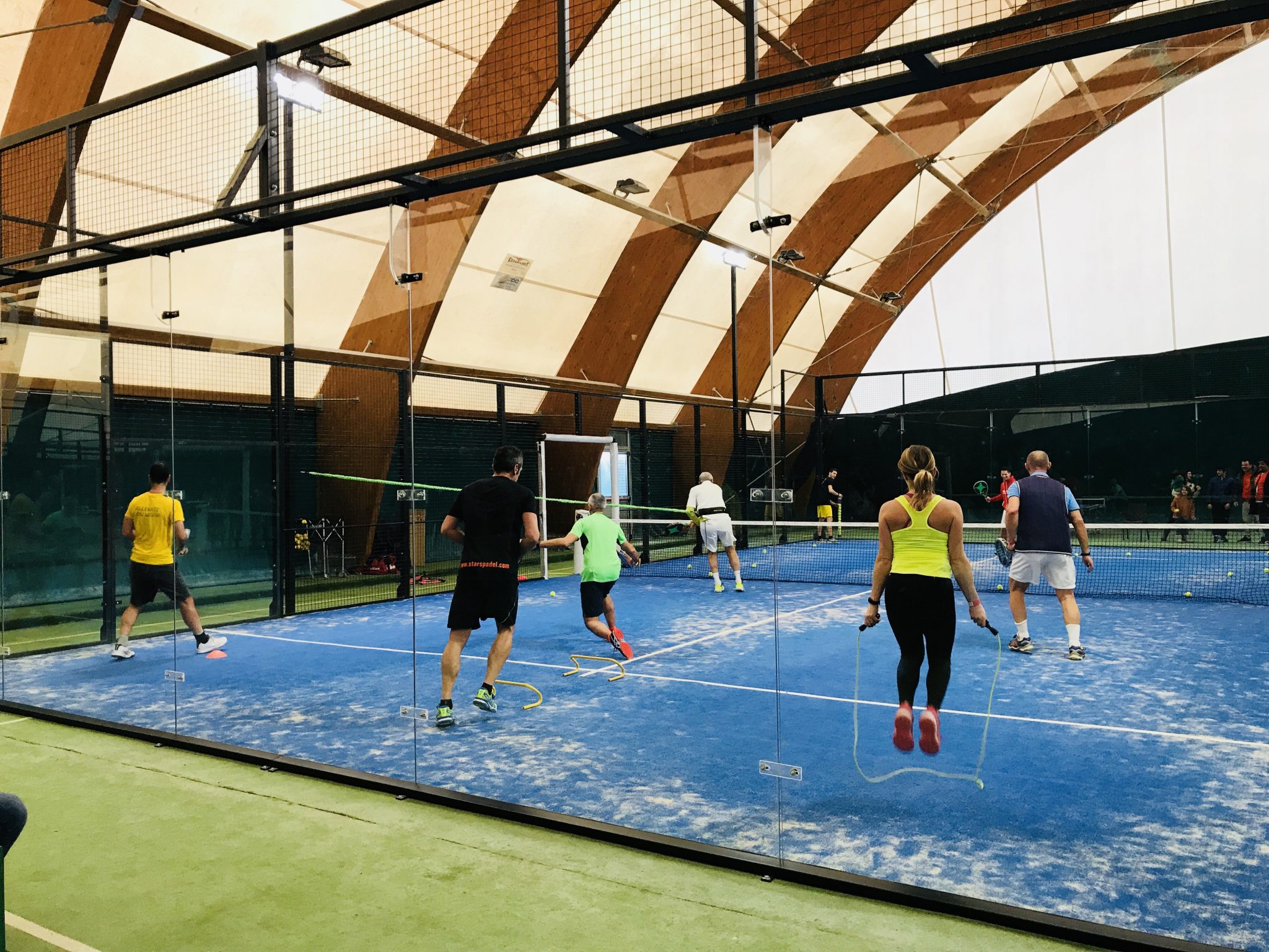 Cardio Padel allenamento in campo